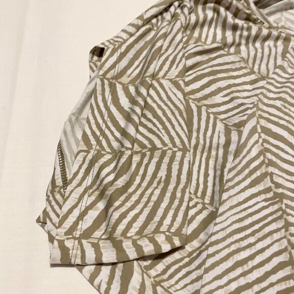 Michael Kors Womens Animal Print Dress Size Small Missing Belt - Picture 5 of 16